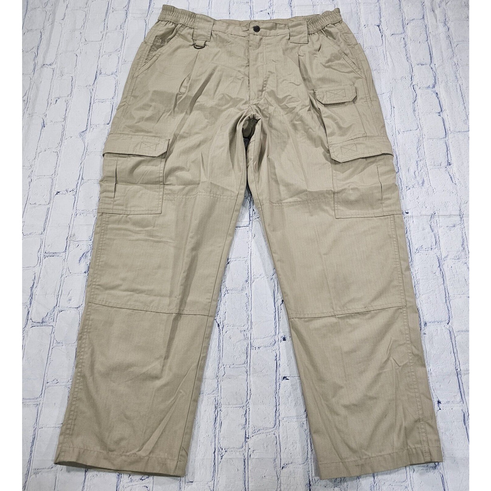 Propper Pants MENS 40X30 Beige Cargo Tactical Ripstop Outdoor Lightweight Nylon